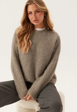Pieces Pccleo Ls O-neck Chunky Knit