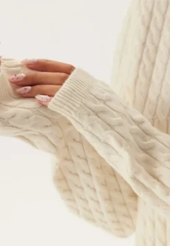 Pieces Pcfia Ls Cable Knit