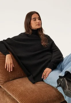 Pieces Pcfortuna High Neck Poncho