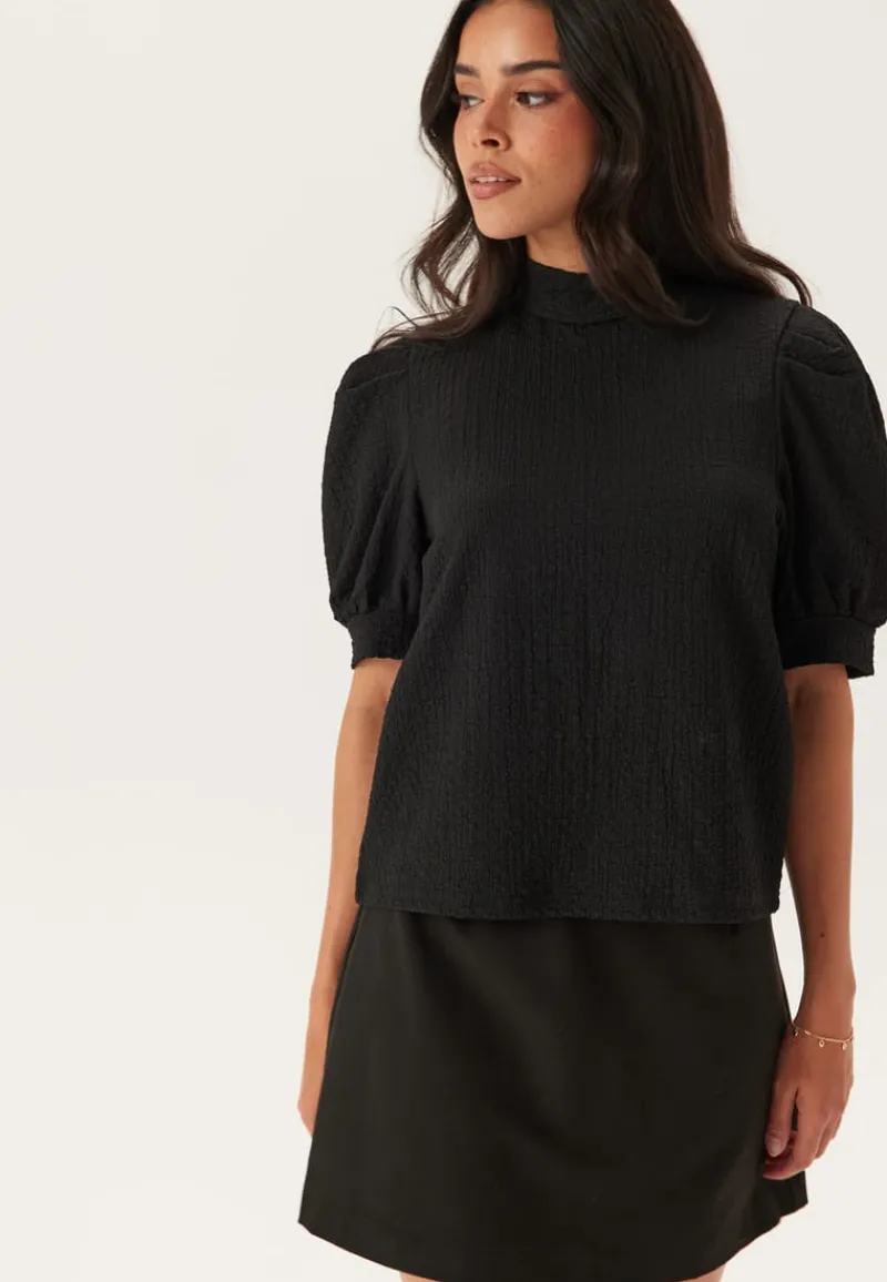 Pieces Pcjamal 2/4 HIGH NECK TOP HIGH