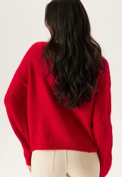 Pieces Pcjenna Ls O-neck Cable Knit