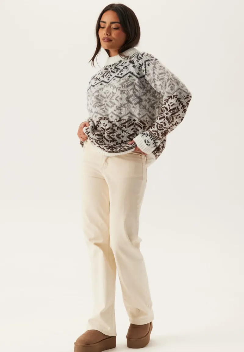 Pieces Pcjo Ls High Neck Knit