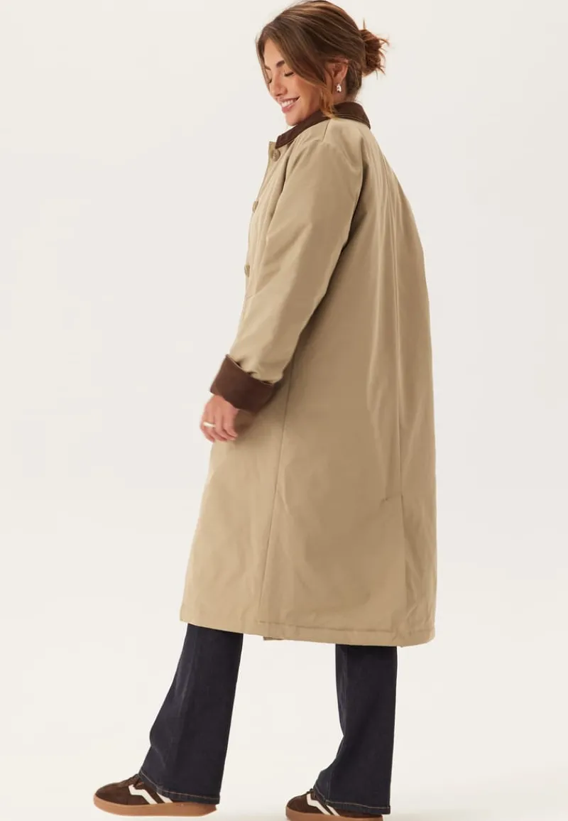 Pieces Pcjorma Long Corduroy Jacket