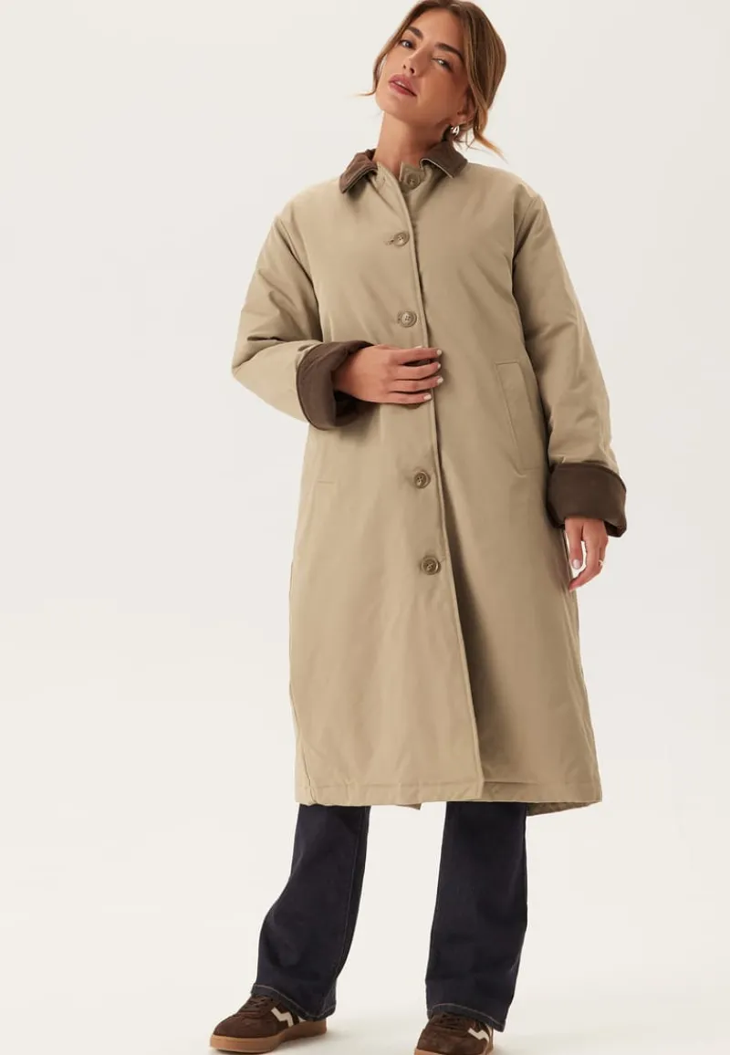 Pieces Pcjorma Long Corduroy Jacket