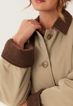 Pieces Pcjorma Long Corduroy Jacket