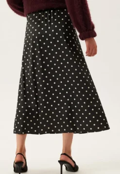 Pieces Pcjytta Hw Ankle Satin Skirt