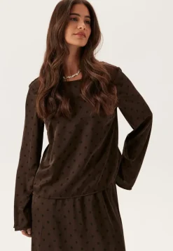 Pieces Pcjytta Ls Satin Top