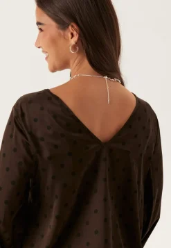 Pieces Pcjytta Ls Satin Top