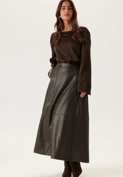 Pieces Pcjytta Ls Satin Top