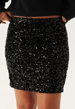 Pieces Pckam HW New Short Skirt