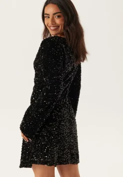 Pieces Pckam Ls V-neck New Dress Jrs