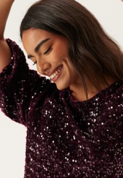 Pieces Pckam Ss Puff Sleeves Dress