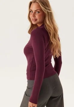 Pieces Pcmadison Ls Draped Top Jrs