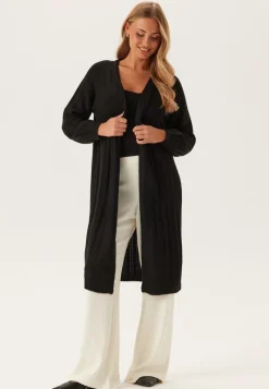 Pieces Pcmaggy Ls Long Knit Cardigan