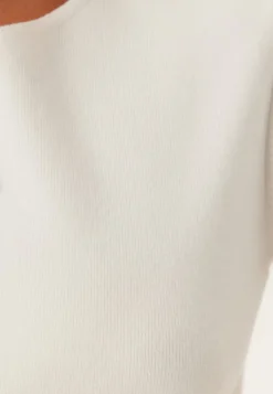 Pieces Pcmarie Ss O-neck Split Knit