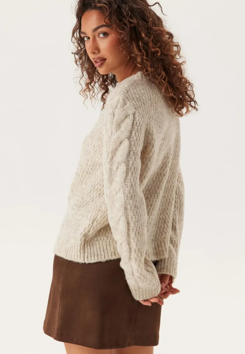 Pieces Pcnina Ls O-neck Knit