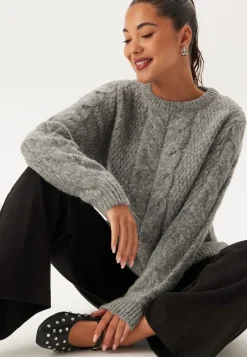 Pieces Pcnina Ls O-neck Knit