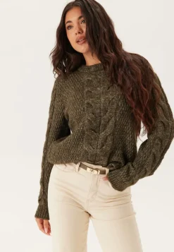 Pieces Pcnina Ls O-neck Knit