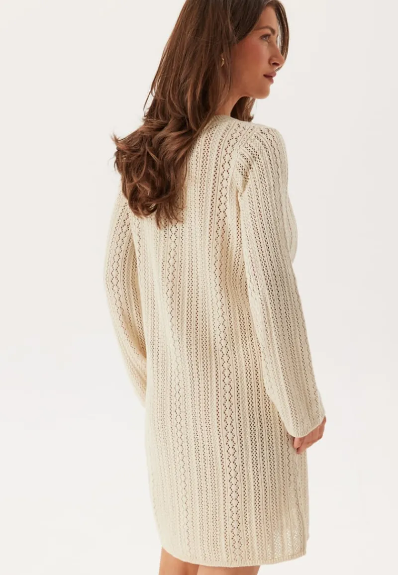 Pieces Pcnuka Ls O-neck Knit Dress