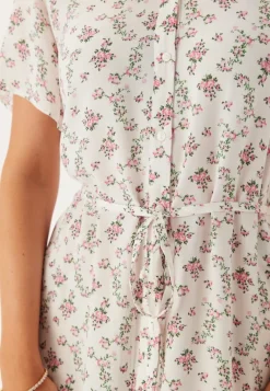 Pieces Pcnya Ss V-neck Midi Dress