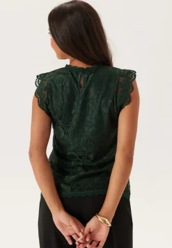 Pieces Pcolline SL Lace Top