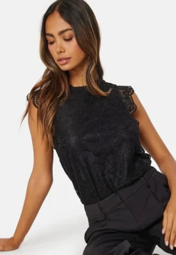 Pieces Pcolline SL Lace Top