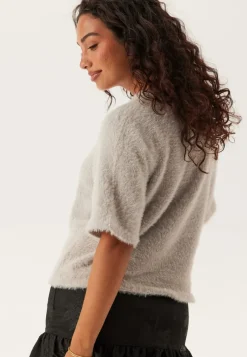 Pieces Pcovy Ss O-neck Knit