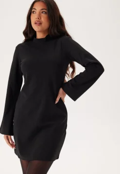 Pieces Pcpaige Reem Ls Mock Neck Dres