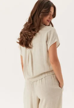 Pieces Pcpia Ss Tie Shirt Wvn Noos