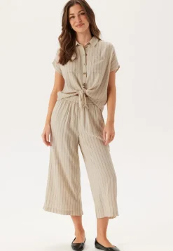 Pieces Pcpia Ss Tie Shirt Wvn Noos