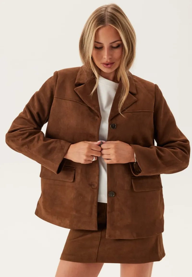 Pieces Pcrakel Brushed Outerwear Blazer