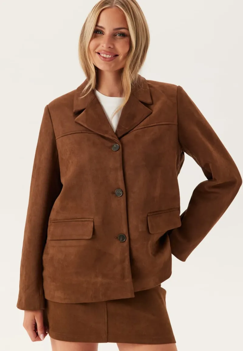 Pieces Pcrakel Brushed Outerwear Blazer