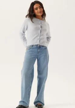 Pieces Pcrath Ls O-neck Knit Cardigan