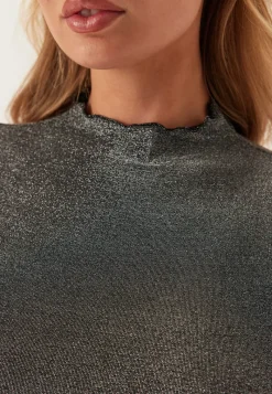 Pieces Pcsandra Ls Mockneck Top