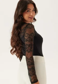 Pieces Pcsinna Ls Bodystocking