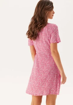 Pieces Pctala New Ss Wrap Dress