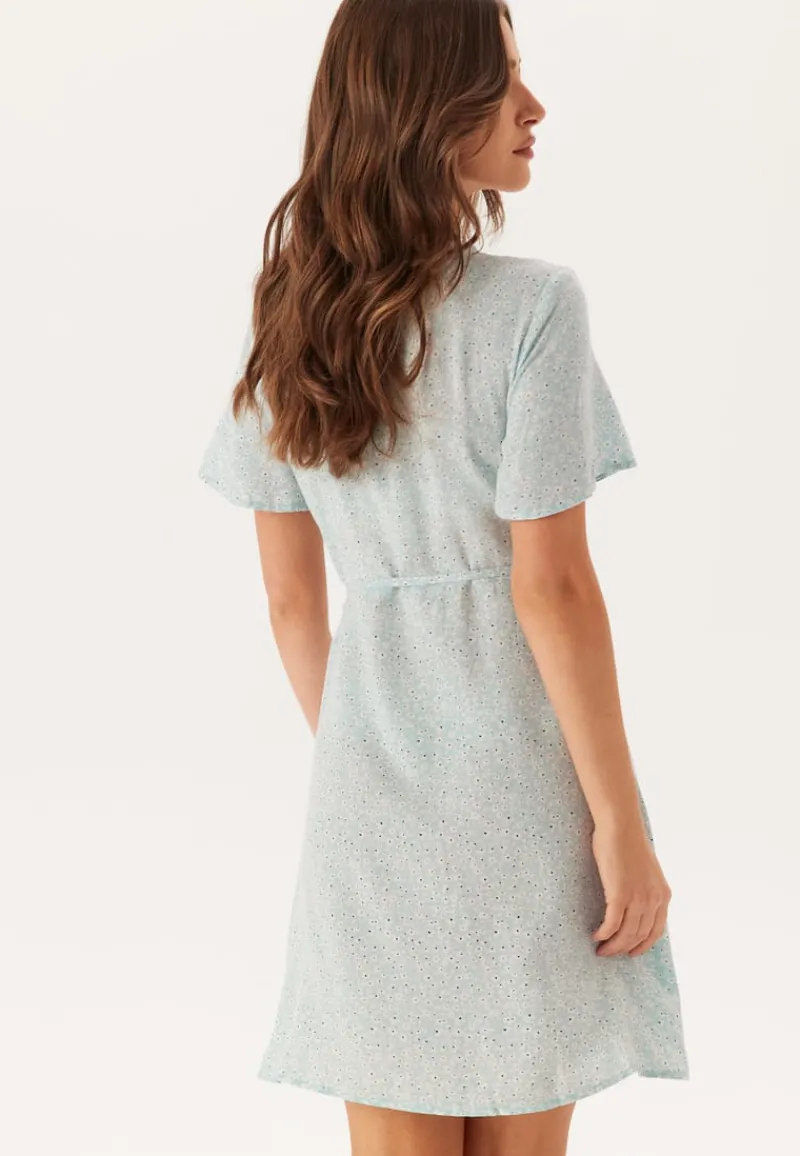 Pieces Pctala New Ss Wrap Dress