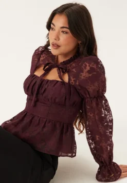 Chiara Forthi Peplum Blouse