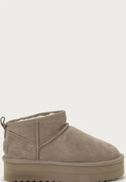 Colors of California Platform Winter Boot In Suede