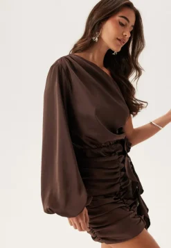 BUBBLEROOM Satin Short Dress