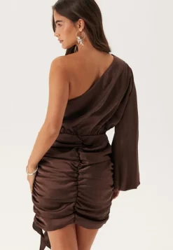 BUBBLEROOM Satin Short Dress