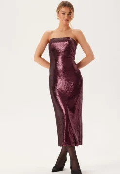 Bubbleroom Occasion Sequin Bandeau Dress