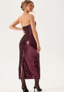 Bubbleroom Occasion Sequin Bandeau Dress