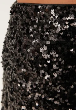 BUBBLEROOM Sequin Short Skirt