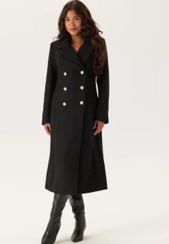 Chiara Forthi Shaped Wool Blend Coat