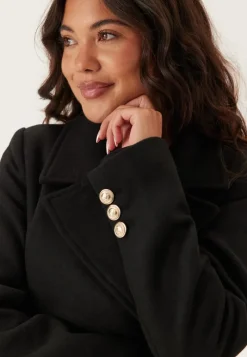 Chiara Forthi Shaped Wool Blend Coat