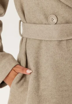 BUBBLEROOM Shawl Collar Coat