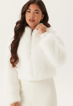 Chiara Forthi Short Faux Fur Jacket