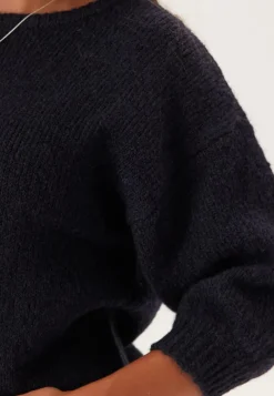 BUBBLEROOM Short Sleeve Knitted Sweater