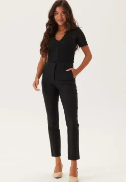 BUBBLEROOM Short Sleeve Lace Top